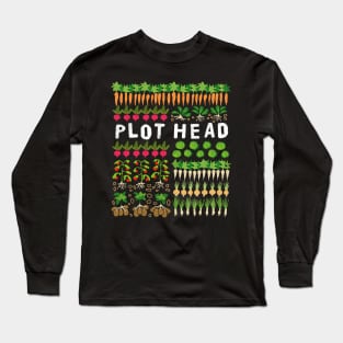 Allotment Urban Gardener - Plot Head - Home Gardening Long Sleeve T-Shirt